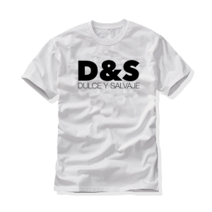 Camiseta blanca o negra D&S