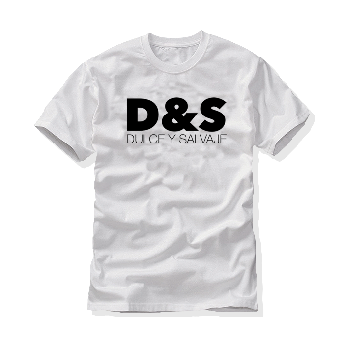 Camiseta blanca o negra D&S